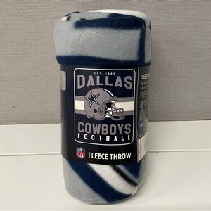 NFL Dallas Cowboys Fleece Throw Blanket 50”x60”